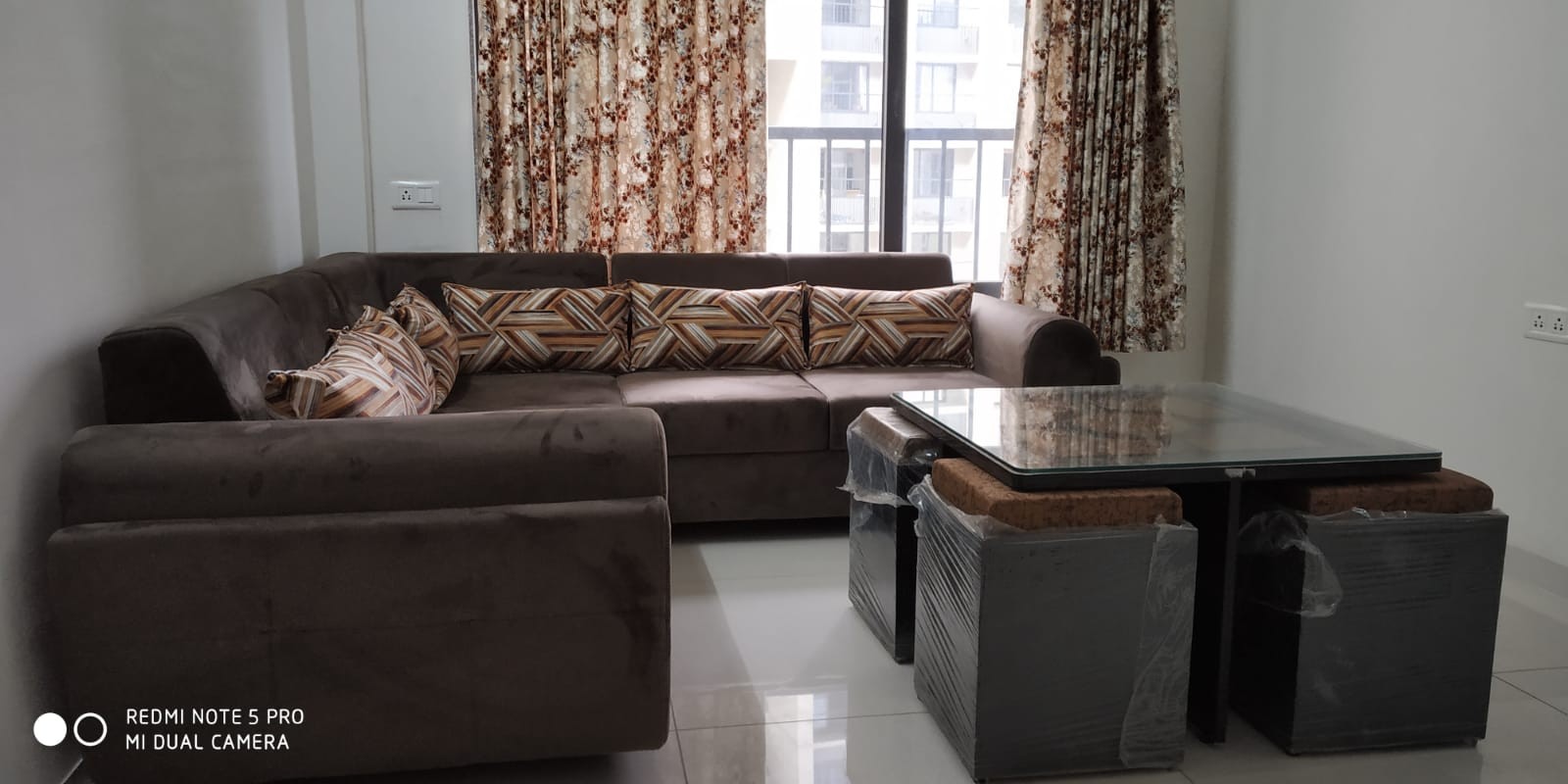 Fully Furnished 3 BHK Garden-Facing Flat for Rent in Orchid Sky